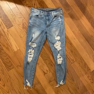 American Eagle super stretch jeans